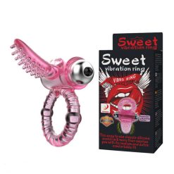 Vòng Rung Kết Hợp Lưỡi Liếm Âm Đạo Sweet Vibration Ring Lybaile