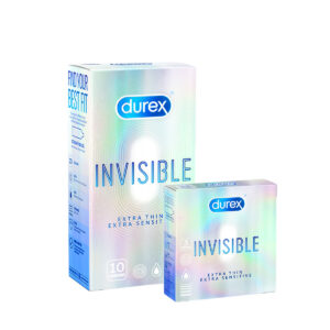 Bao Cao Su Durex Invisible Extra Thin, Extra Lubricated 12 10e3c33acf78dd203b644d8d20659f26
