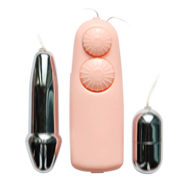 Trứng Rung Tình Yêu Inox 2 Đầu Cao Cấp - Baile Double Bullets Hot 9 179 62a76bd1d4584afc9276d5006a206fad grande