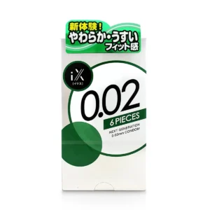 Bao Cao Su Jex 0.02 IX Green Siêu Mỏng 6s