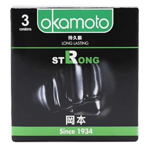 Bao Cao Su Okamoto Strong Kéo Dài Thời Gian Hộp 3 Cái