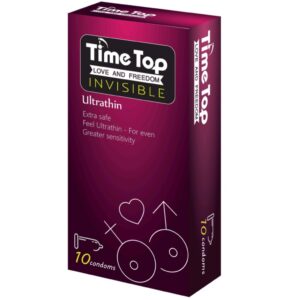 Bao Cao Su Time Top Invisible 0.05 Siêu Mỏng 10s