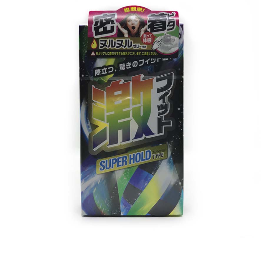 Bao Cao Su Gân Gai Ôm Khít Nhiều Gel Của Nhật Jex Super Hold Type 8s 5 Bao Cao Su Gân Gai Ôm Khít Nhiều Gel Của Nhật Jex Super Hold Type 8s
