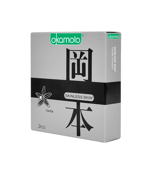 Bao Cao Su Okamoto Skinless Skin Vanilla 3 Bao Cao Su Okamoto Skinless Skin Vanilla