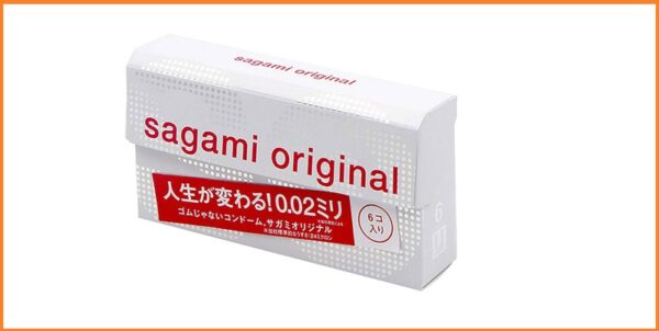 Bao cao su Sagami Original 0.02 hop 6 chiec