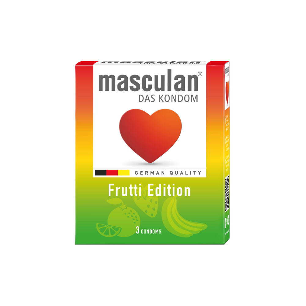 Bao Cao Su Masculan Frutti Edition – Hương Hoa Quả 7 Bao Cao Su Masculan Frutti Edition – Hương Hoa Quả