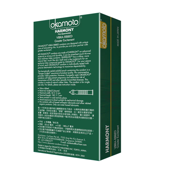 Bao Cao Su Okamoto Harmony Gân Sọc 15 Big Pack 2 ad898007 fcf5 47d7 bc3d