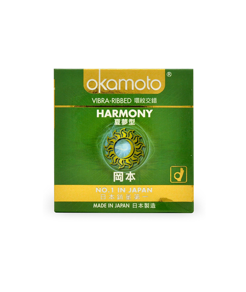 Bao Cao Su Okamoto Harmony Gân Sọc 3 Bao Cao Su Okamoto Harmony Gân Sọc