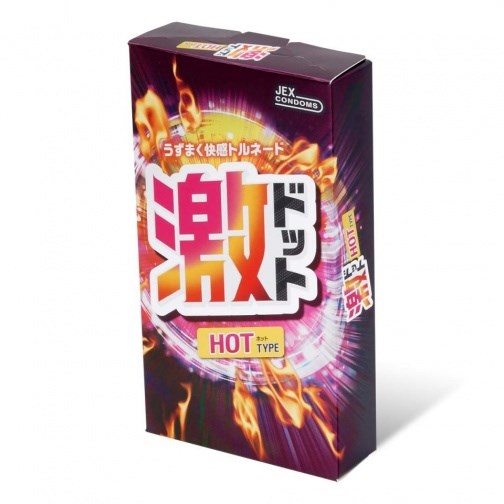 Bao Cao Su Jex Hot Type Siêu Mỏng Siêu Gai 8s 4 Bao Cao Su Jex Hot Type Siêu Mỏng Siêu Gai 8s