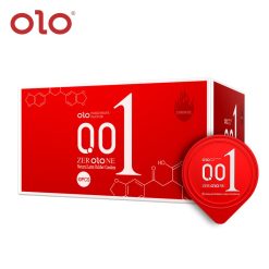 Bao Cao Su 0.01 Olo Đỏ Siêu Mỏng, Siêu Truyền Nhiệt, Hộp 10 Chiếc
