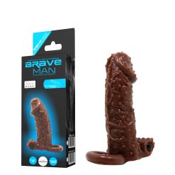 Bao Cao Su Đôn Dên Brave Man Nâu Có Quai