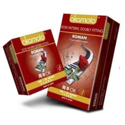Bao Cao Su Okamoto Roman Vân Hoa Hồng