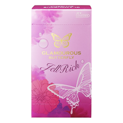 Bao Cao Su Jex Glamourous Butterfly Jell Rich Siêu Mỏng 8s