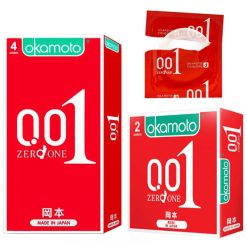 Bao Cao Su Okamoto 0.01 PU Zero One Siêu Mỏng Truyền Nhiệt Nhanh