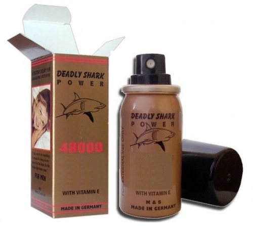 Chai Xịt Đức Deadly Shark 48000 – Kéo Dài Thời Gian – 45ml 4 Chai Xịt Đức Deadly Shark 48000 – Kéo Dài Thời Gian – 45ml