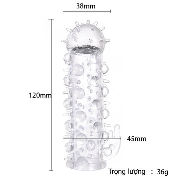Bao Cao Su Đôn Dên Xương Rồng Có Gai Bi Loại Size Nhỏ Nhất 9 bao cao su gai loai nho