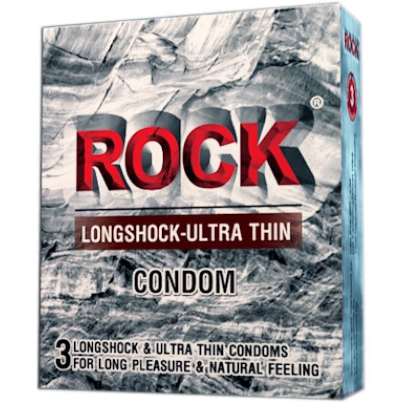 Bao Cao Su Rock Longshock Kéo Dài Thời Gian Gân Gai Hộp 3 Cái 2 Bao Cao Su Rock Longshock Kéo Dài Thời Gian Gân Gai Hộp 3 Cái