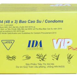 Bao Cao su Vip Plus Hộp 144 Cái