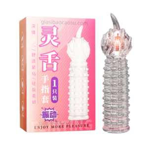 Bao Cao Su Đôn Ngón Tay Cao Cấp JIYU Rung Móc