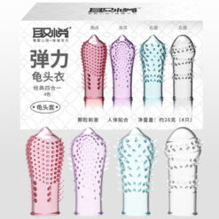 Bao Cao Su Đôn Dên Ngón Tay Aichao Bộ 4 Chiếc