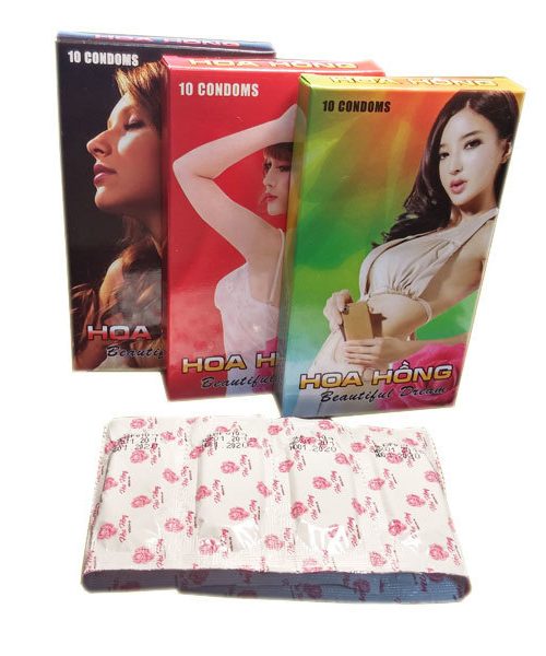 Bao Cao Su Hoa Hồng 144 Cái 2 Bao Cao Su Hoa Hồng 144 Cái