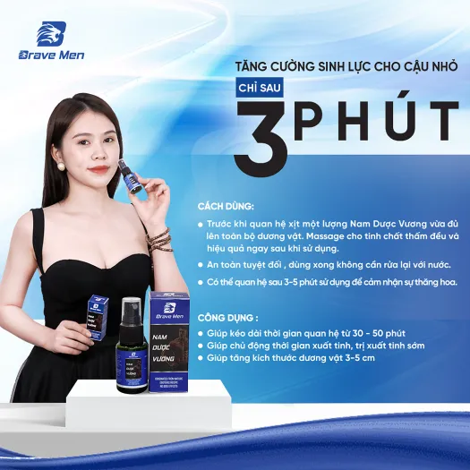 Chai Xịt VN Nam Dược Vương - Kéo Dài Thời Gian - 25ml