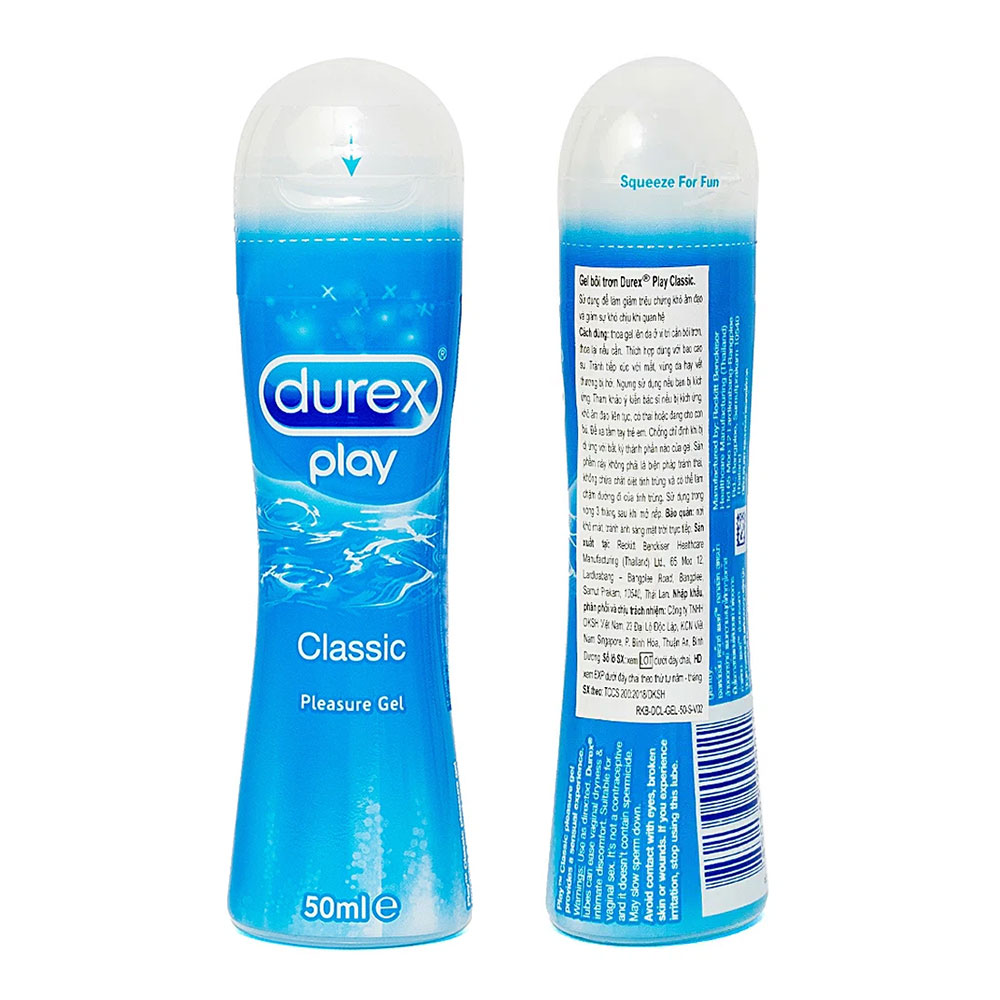 Gel Bôi Trơn Durex Play Classic 50ml 2 Gel Bôi Trơn Durex Play Classic 50ml