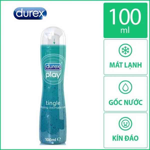 Gel Bôi Trơn Durex Play Tingle Đem Lại Cảm Giác The Mát Vô Cùng 2 Gel Bôi Trơn Durex Play Tingle Đem Lại Cảm Giác The Mát Vô Cùng