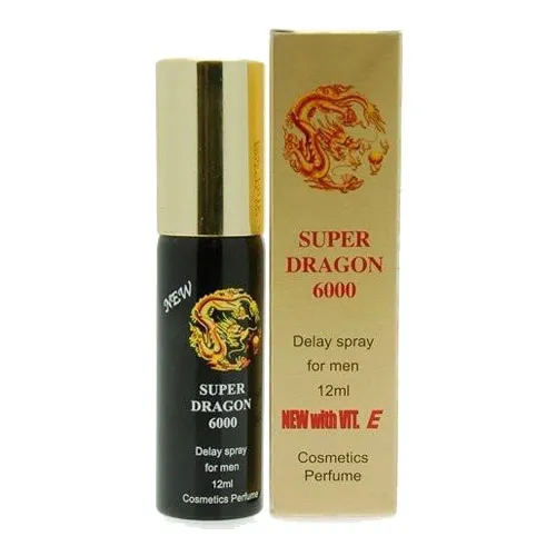 Chai Xịt Đức Super Dragon 6000 - Kéo Dài Thời Gian - 12ml