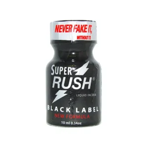 Chai Hít Tăng Khoái Cảm Popper Super Rush Black Label - Chai 10ml