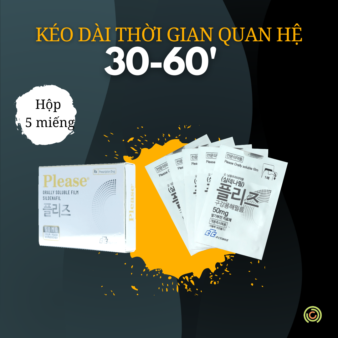 Tem Ngậm Please Orally Soluble Film 50mg 5 Tem Ngậm Please Orally Soluble Film 50mg