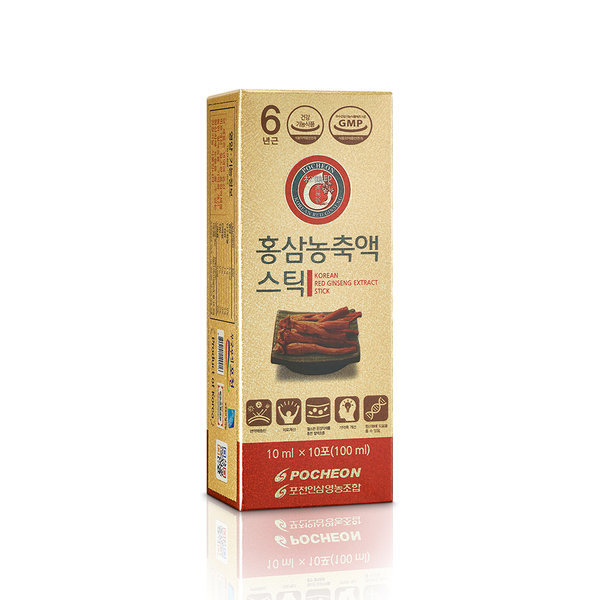 Cao hồng sâm Hàn Quốc POCHEON Extract Stick 10ml * 30 gói 5 Cao hồng sâm Hàn Quốc POCHEON Extract Stick 10ml * 30 gói