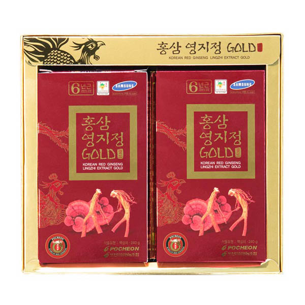 Cao hồng sâm Linh chi POCHEON Extract Gold 240g x 2 lọ 14 Cao hong sam linh chi Pocheon extract gold 2