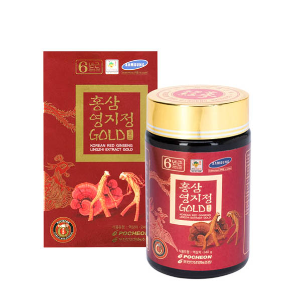 Cao hồng sâm Linh chi POCHEON Extract Gold 240g x 2 lọ 15 Cao hong sam linh chi Pocheon extract gold 3