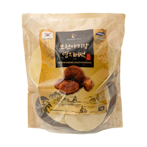 Nấm Linh Chi Hàn Quốc POCHEON Arirang (10-13 lá) 1kg 12 Nam linh chi POCHEON Arirang Lingzhi Mushroom 2 600x600 1