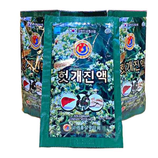 Nước bổ gan Hàn Quốc Hut Gae Jin Ek (80ml*30 gói) Punggi 6 Nước bổ gan Hàn Quốc Hut Gae Jin Ek (80ml*30 gói) Punggi