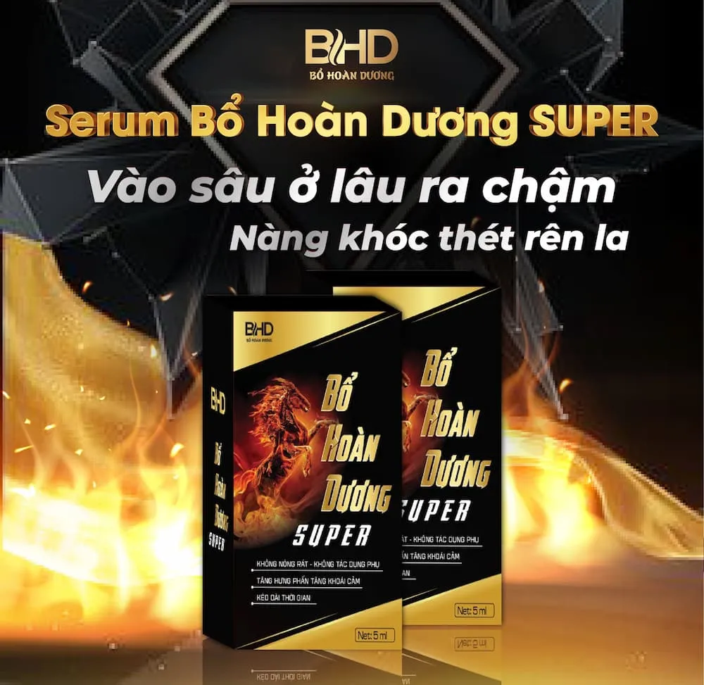 Chai Xịt Hỗ Trợ Bổ Hoàn Dương Super - 5ml