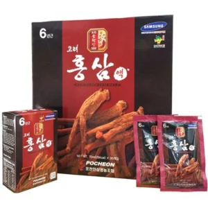 Nước Hồng Sâm Pocheon Korean Red Ginseng Drink (70ml x 30 gói)
