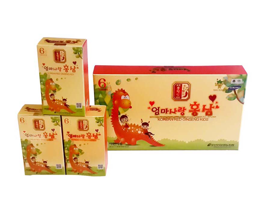Nước hồng sâm trẻ em Hàn Quốc POCHEON Kids 20ml 30 gói 17 yensaodongduong.com 1484562344 Nuoc hong sam tre em Pocheon copy 1