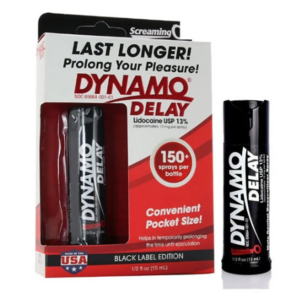 Chai Xịt USA Dynamo Delay Black Label Edition – Kéo Dài Thời Gian – 15ml