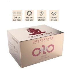 Bao Cao Su OLO Gamma Formula - Kéo Dài Thời Gian, Gân Gai - Hộp 10 Cái