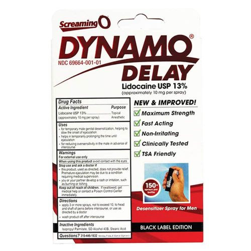 Chai Xịt USA Dynamo Delay Black Label Edition – Kéo Dài Thời Gian – 15ml 3 Chai Xịt USA Dynamo Delay Black Label Edition – Kéo Dài Thời Gian – 15ml