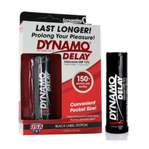 Chai Xịt USA Dynamo Delay Black Label Edition – Kéo Dài Thời Gian – 15ml