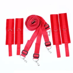 Bộ Trói Tay Chân Bondage Co Dãn Tốt Chất Liệu Siêu Mềm Mịn