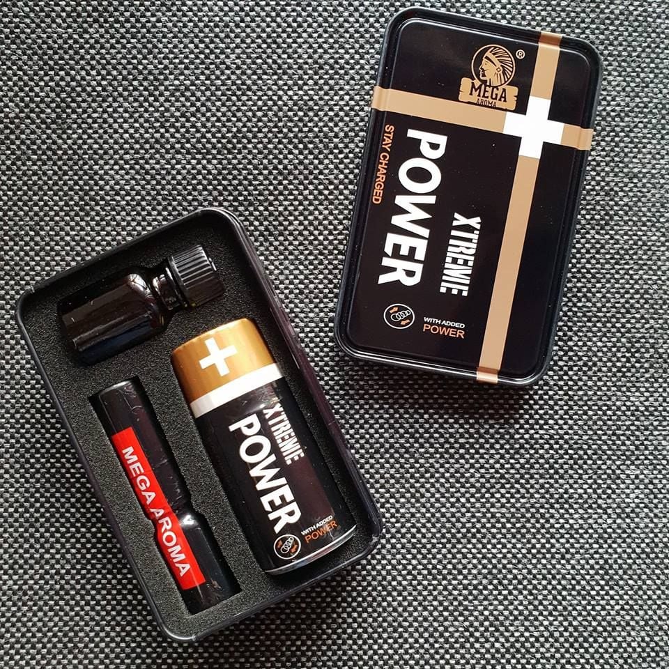 Combo Popper Power Black 50ml 15 popper power m u den. master