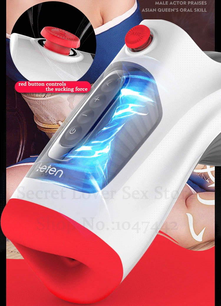 Cốc Thủ Dâm Mô Phỏng Như Miệng Tự Động Có Bóp - Leten New Air Oral 9 Cốc Thủ Dâm Mô Phỏng Như Miệng Tự Động Có Bóp - Leten New Air Oral