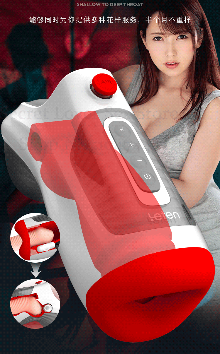 Cốc Thủ Dâm Mô Phỏng Như Miệng Tự Động Có Bóp - Leten New Air Oral 11 Cốc Thủ Dâm Mô Phỏng Như Miệng Tự Động Có Bóp - Leten New Air Oral
