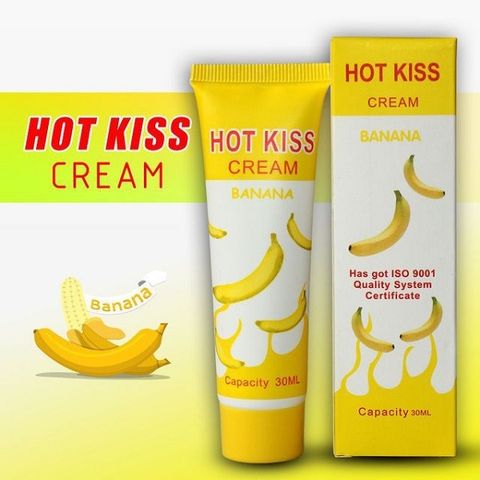 Gel Bôi Trơn Hot Kiss Hương Chuối 30ml 2 Gel Bôi Trơn Hot Kiss Hương Chuối 30ml