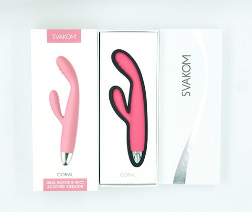 do choi cho nu dung cu massage diem g svakom coral rung 2 dau cao cap