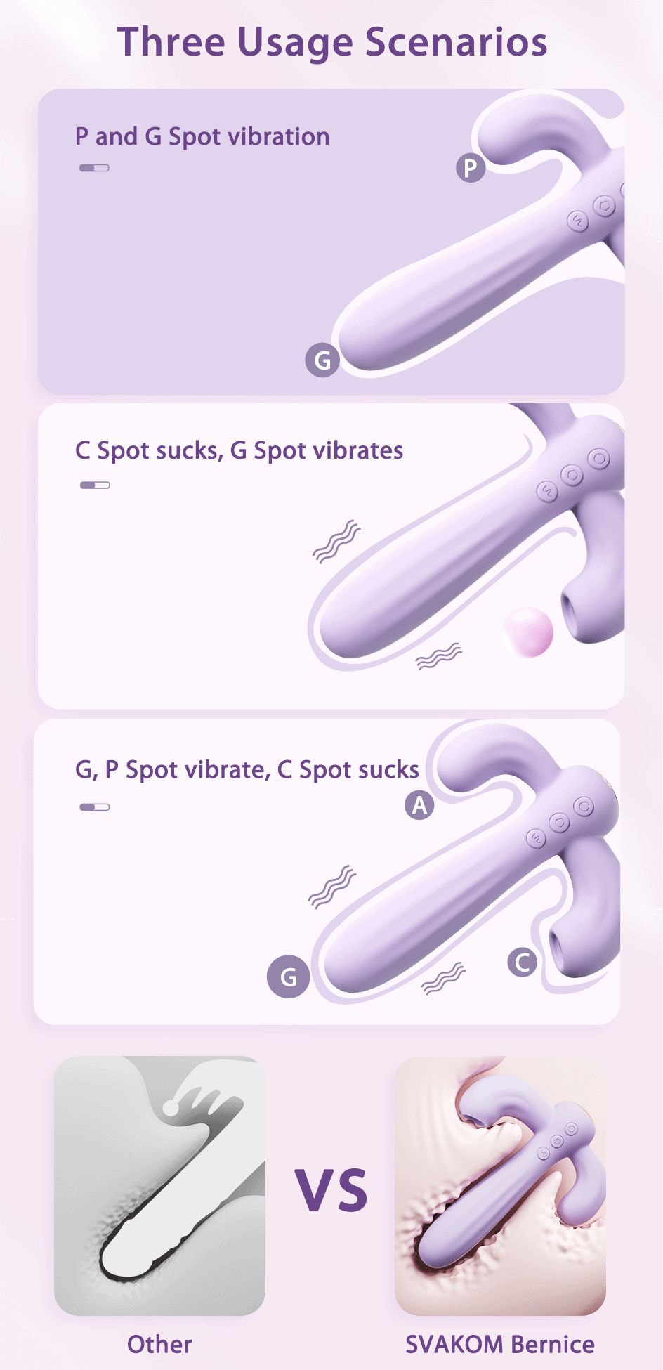 Dương Vật Giả Svakom Bernice 3 Đầu Rung Hút 10 Chế Độ 43 svakom bernice 13